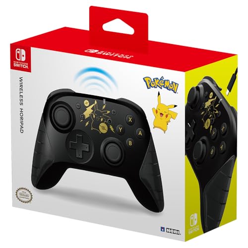 HORI - Mando inalámbrico HORIPAD Pikachu (Nintendo Switch)