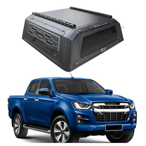 Vortechxo �g���b�N�g�b�p�[ �����U D-MAX 2012?2019 �Ή��A�K���E�B���O�h�A�t�����b�N�\�ȃn�[�h�g�b�v�L�����s���O�J�[�V�F���A���A�e���g�ƃC���e���A���C�g�A�h�����s�v�̃x�b�h�L���b�v�s�b�N�A�b�v�L���m�s�[(5ftDecor)