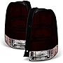 ACANII - For Blk Tinted 2001-2007 Ford Escape Tail Lights Brake Taillamps Pair Left+Right
