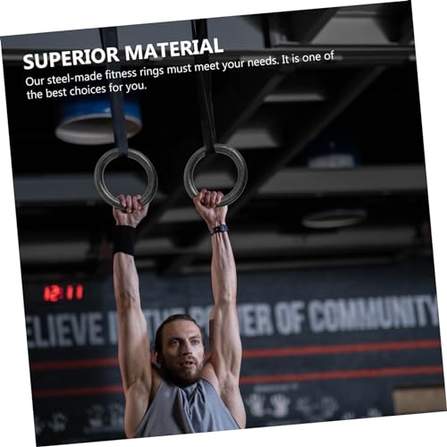 Anillas de gimnasia ajustables para fitness miniatura 6