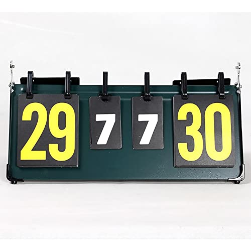 Marcador doble cara plegable para tenis y otros deportes miniatura 3