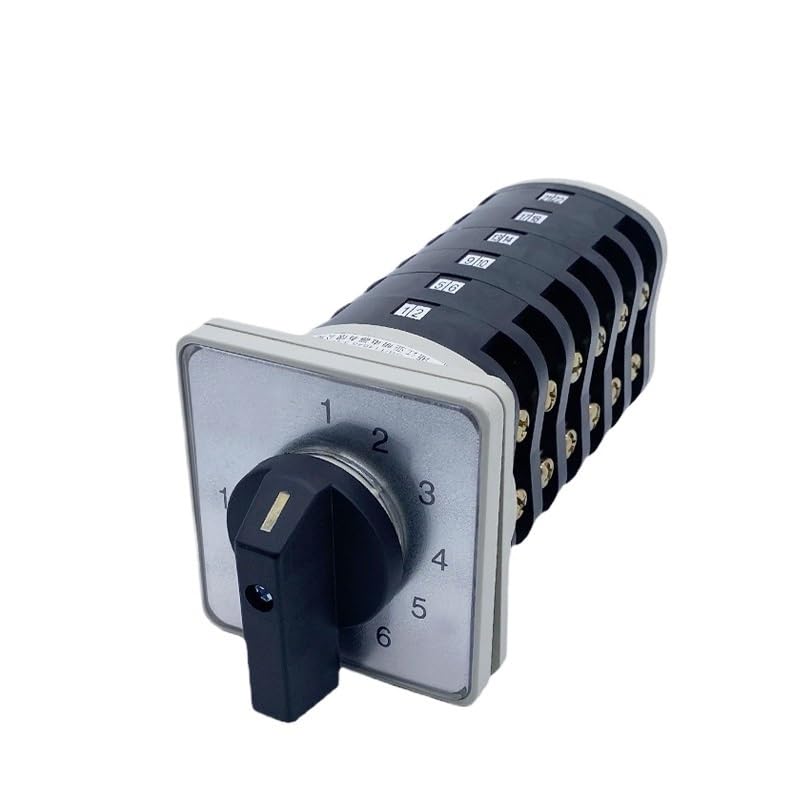 10 Position Rotary Cam Switch 6 Poles 63A 24 Terminals Welder for Bx6 Welding Machine Control