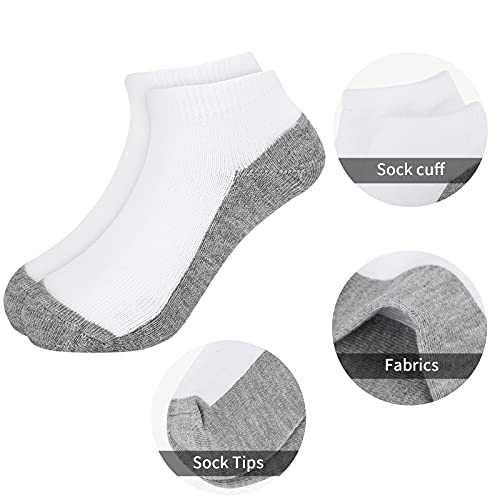 Image of Boys Crew Socks 5 Pack Baby Toddler Dinosaur Striped Cotton Socks For Little Boys 2-8Y