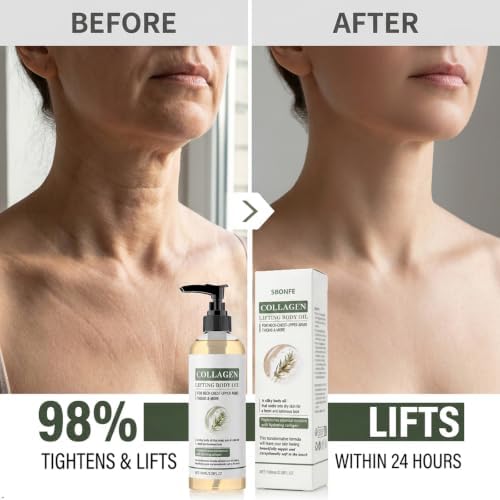 SBONFE Collagen Body Oil for Skin Tightening–Firming & Lifting Hydration - 1