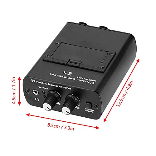 Hoofdtelefoonversterker In-ear, persoonlijke oormonitor Persoonlijke in-ear-monitor Niveau- en balans-/mixregelaars… - Image 7