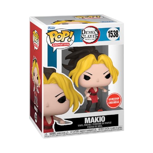 Funko Demon Slayer Makio met Kunai Exclusieve Pop Vinyl Figuur 1538, Standaard