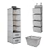 Delta Children Complete Nursery Organization 3-Piece Set, Dove Grey