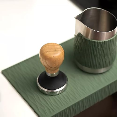 Dicker Kaffee-Tamper-Matte, Kaffeepulverpresse, Kaffee-Tamping-Matte, rutschfest, Silikon-Pouder, Hammer-Pad, Kaffee-Zubehör