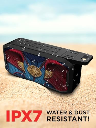 Image of Macmerise Suit up Doctor Strange 6W Wireless Bluetooth Portable Speaker with USB Support, SD Card, AUX, Upto 3hrs Playtime*, IPX7 Water & Dust Proof, TWS Function, Powerful Bass, FM & Call Function