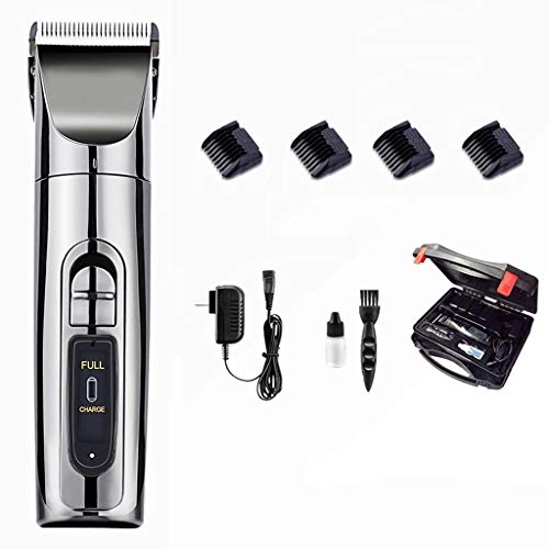 Preisvergleich Produktbild MEI Haarschneider, professionelle elektrische Haarschneidemaschine für Männer zu Hause mit Werkzeugkasten und 4 Positionieren Combs