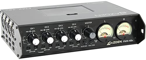 Azden FMX-42U Professional Portable Mixer