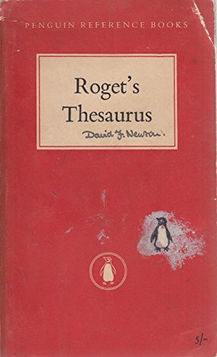 Roget's Thesaurus B000LQ1VTW Book Cover