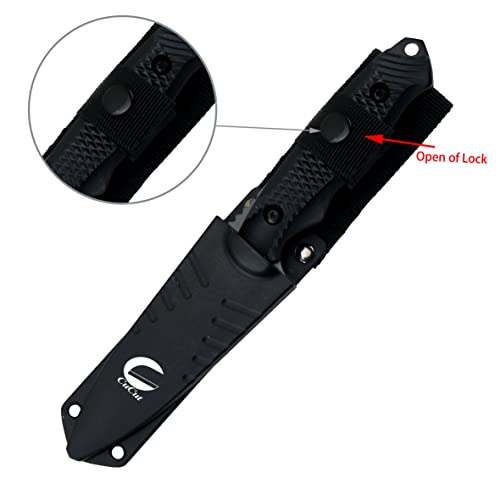 Cucut VT285 Survival Knife, Fixed Blade Knife With Sheath thumb #2