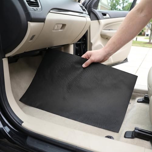 Alfombrillas protectoras para coche de tela no tejida antideslizante pack de 50 6