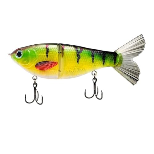 Jointed Bait 175mm 70g Swimbait Fishing Lures Hard Body Sinkslowly Bass Pike Fishing Bait Tackle (Color : 05, Size : 175mm 70g)