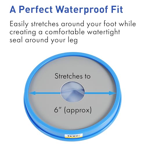 TKWC INC Water Proof Leg Cast Cover for Shower - Watertight Foot Protector (Foot & Ankle) - Thumbnail 7