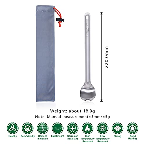 Boundless Voyage Posate da Campeggio in Titanio