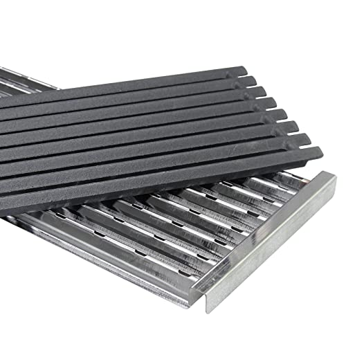 Vicool 17" Universal Emitter Plates And Cooking Grates Kit For Char-Broil Professional Signature Commercial Series Tru-Infrared Grills Made After 2015 #TOP3