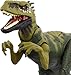 Mattel Jurassic World Strike Attack Dinosaur Toy, Atrociraptor Action Figure with Movable Joints & Strike Motion