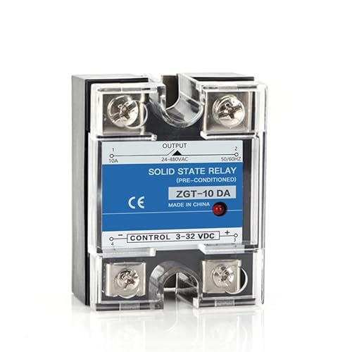 SSR 25DA relé de estado sólido con disipador para control térmico 24-480VAC 2