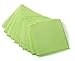 Produktbild culiclean Mikrofaser Schwammtuch 23x23cm groß, Grün, 10 Stück Schwammtücher im Profipack, waschbar, saugfähig - für Haushalt, Küche, Hobby, Heimwerken, Boot, Auto, Gastronomie Hotellerie Top Qualität