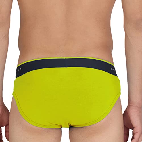 Image of U.S. Polo Assn. Mens Cotton Coolmax Solid I706 Briefs - Pack of 1