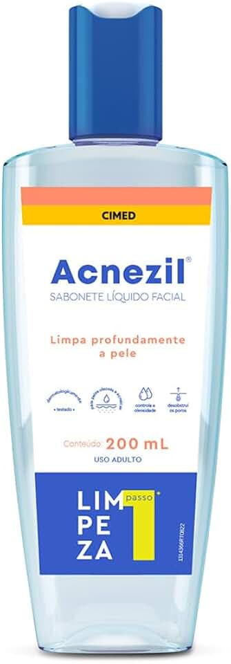 Acnezil Sabonete Líquido Facial 200ml