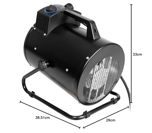Heizlüfter 5 kW Güde GEH 5000 R Elektroheizer für Innenräume