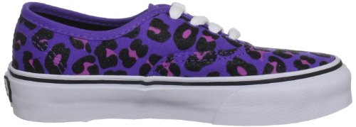 Image of Vans Women's Fashion Sports Canvas Trainer, Cheetah Glitter Purple Magenta, 6 us