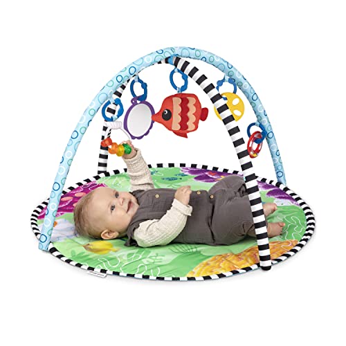 Baby-Einstein-Sea-Floor-Explorers-2-in-1-Wassermatte-tragbar-5-herausnehmbare-Spielzeuge-4-Spielmodi-Neugeborene