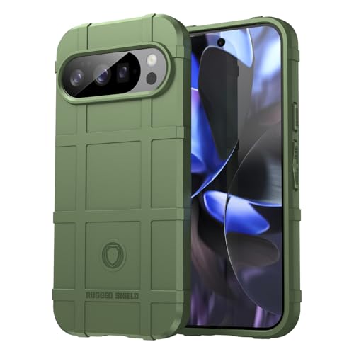 Coque Pixel 10 Pro robuste antichoc TPU vert protection objectif