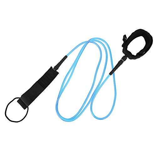 Correa Para Tabla De Surf De 10 Pies (3 M) - TPU, Con Junta Giratoria 360°, Elástica, Para SUP Y Deportes Acuáticos