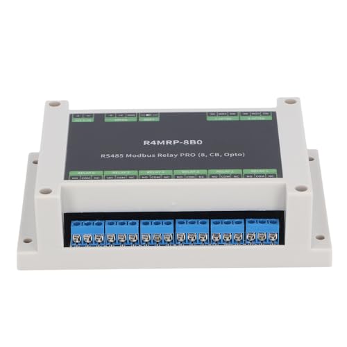 ZJchao Industrial 8 Channel Relay Module Optocoupler Isolation Module for Automation Process Control