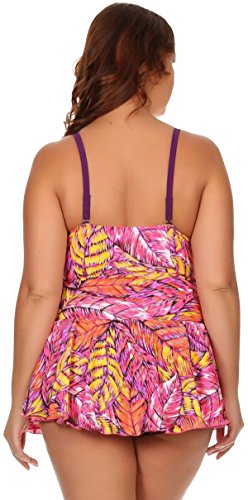 ToBeInStyle Women's One Piece Swimdress PLUS SIZE3