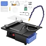 Gem Faceting Cutting Carving Polishing Machine, 1850W 110V Jewelry Lapidary Saw Portable Table Saw Jewelry Jade Polishing Grinding Tool Stepless Speed Regulation Jade Grinder Machine for Hardware Shop