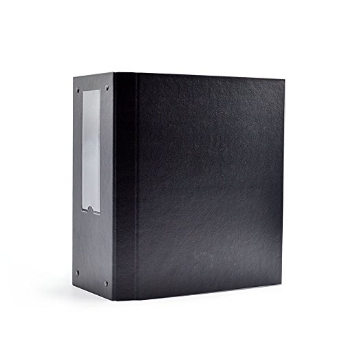 Bindertek 4-Inch Heavy Duty Post Binder, Black (POST4)