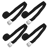 SOESFOUFU 4pièces Sangle Arrimage à Cliquet avec Boucle à Came Sangle Arrimage Réglabl...