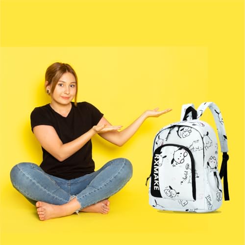 Image of Tinytot 30 Litre Japanese Korean Style School Bag Water-Resistant Laptop & Travel Backpack - Unisex Large 18 Inches Multipurpose Student Backpack for Boys & Girls, Men & Women