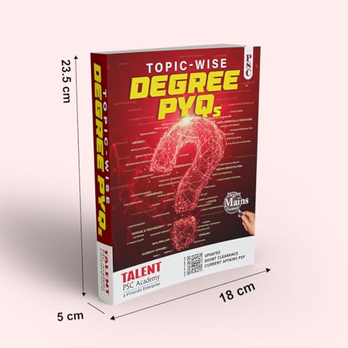 Image of Talent Academy Kerala PSC Degree Level Topic Wise PYQ 2026 Book New SCERT & NCERT Syllabus Integration