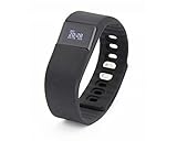 Nordmende Bravofit 50 Braccialetto Sport e Fitness, Nero/Blu