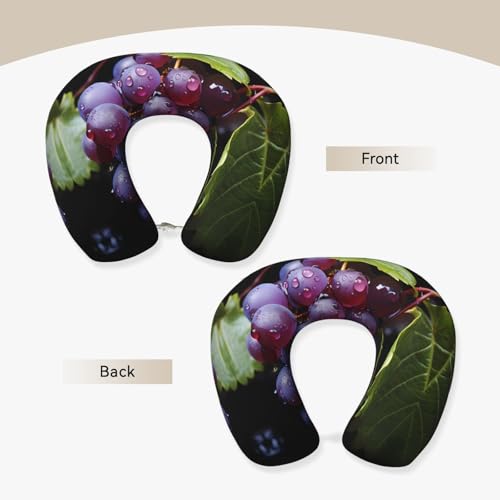 Almohada de viaje de espuma viscoelástica U cómoda miniatura 2