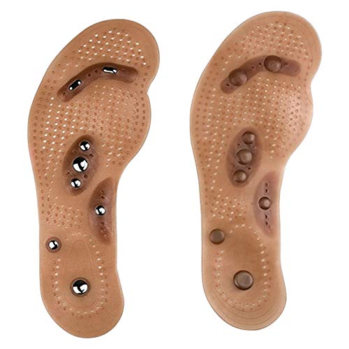 rokoo 1u00a0Paar Foot Care Kissen Akupressur Slimming Einlegesohle Pad Magnetic Massage Schuhe Einlegesohlen (Größe: 41u009645)