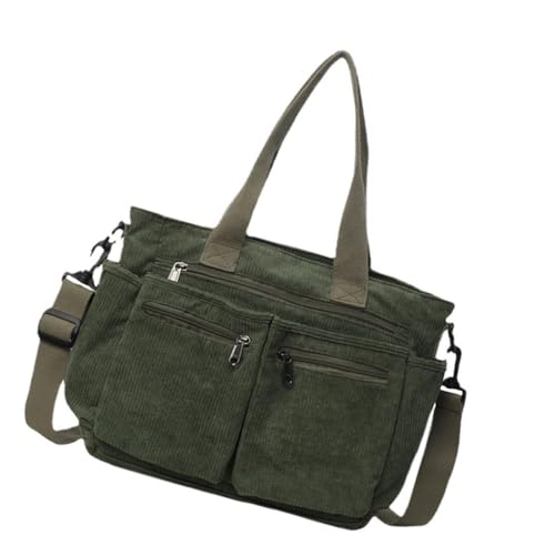 Sac à main tendance en velours côtelé pour les cours et les courses