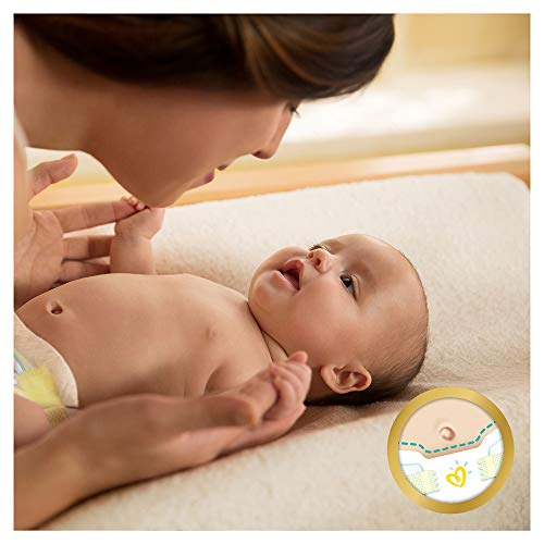 Pampers Windeln Größe 0 (<3 kg), Premium Care Windeln, 30 Stück, Bester Komfort und Schutz empfindlicher Haut von Pampers (Packung mit 3)