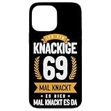 私は69 歳 ここもあちこちもギシギシ 面白いバースデーシャツ スマホケース iPhone 13 Pro Max 用