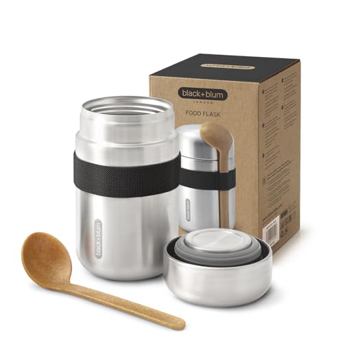 BLACK + BLUM FOOD FLASK 400ML NEGRO