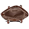 NINE WEST Kylee Trap Tote Mocha One Size