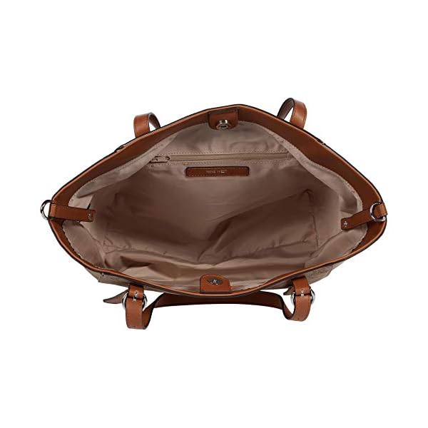 NINE WEST Kylee Trap Tote Mocha One Size