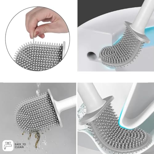 Miniatura 2 de Parence - Cepillo De Limpieza Plano De Silicona - Higiénico, Versátil
