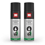 INBUS Bremsen + Teilereiniger (acetonfrei), 2× 500ml — Nr. 6 der Schraubchemie® — Made in Germany (2× 75039)